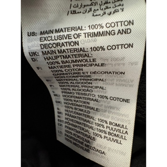 Adidas Tiro Woven Loose 7/8 Pants 3 Stripe Snap Button Legs Women's Size Medium - Picture 12 of 13